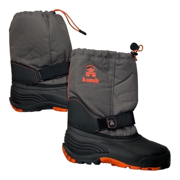 Kamik Waterproof Snow Boots Grey P7725 Size 5 NWOT - Picture 14 of 17